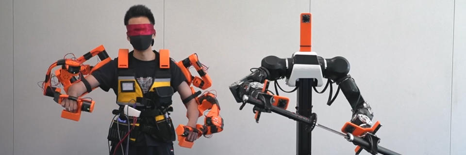 UME-EXO public robotics research project using OpenArm hardware made by WowRobo